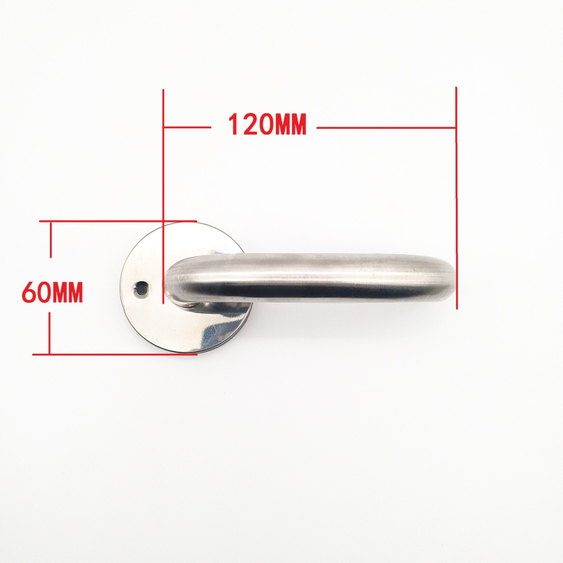 Tűzvédelmi zárfogantyú; rozsdamentes acél; típus: zárfogantyú; alkalmazás: tűzvédelmi ajtók; stílus: modern minimalist