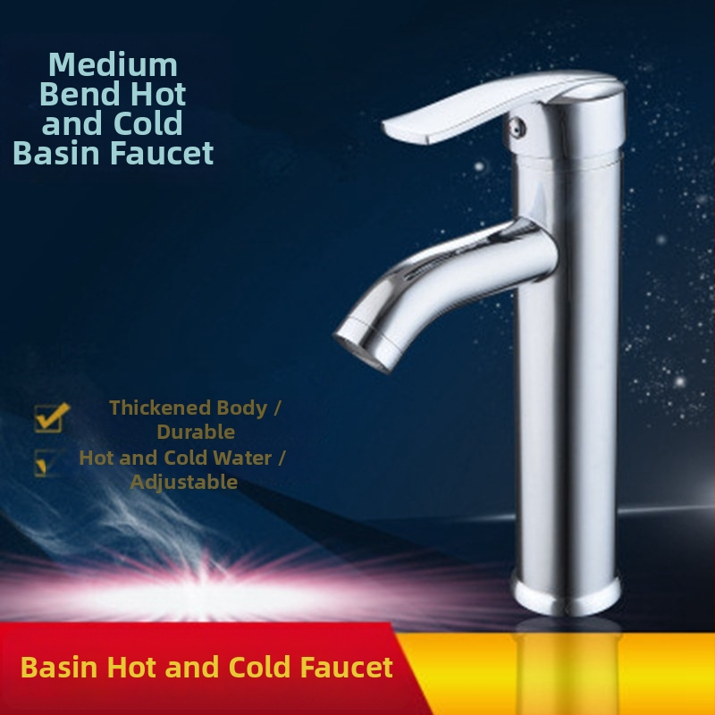 Morning Dew vasksegisti valamu jaoks – kuum ja külm, laua pealne montaaž, keramik kartridž, 0–90°C, 10 MPa