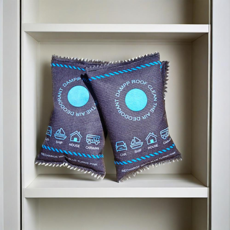 Riidekapi Silikageeli Desikant – kuivatamiseks ja niiskuse vastu, 100 g, 80 tk, pakend kott, Kaubamärk Jiamijia