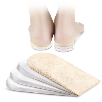 Nähtamatu geeliga kõrgendav sisetald reguleeritava tagumise padjaga – libisemisvastane kandade sisetald meestele ja naistele