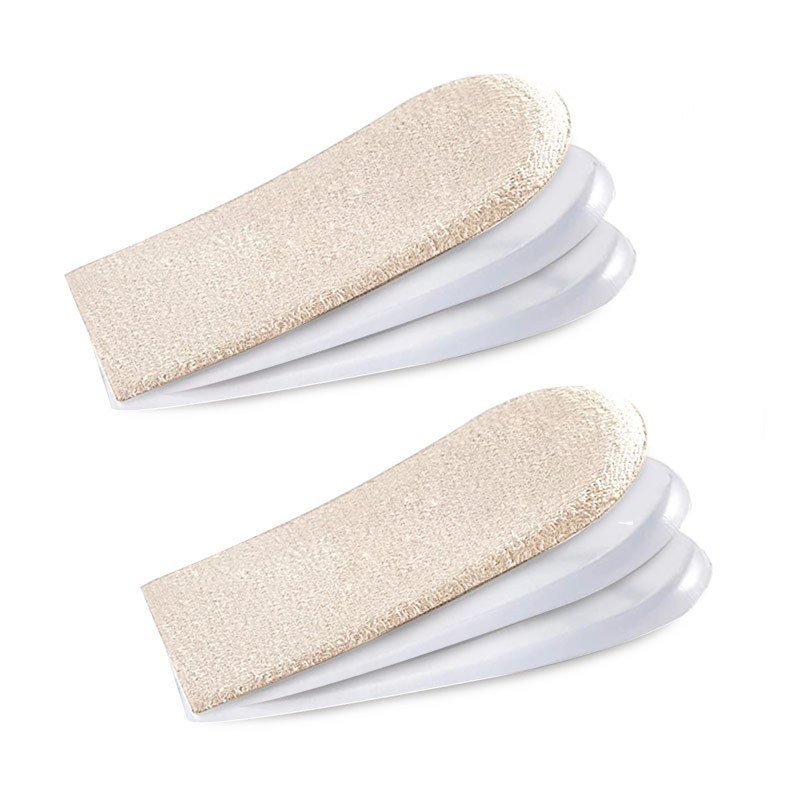 Nähtamatu geeliga kõrgendav sisetald reguleeritava tagumise padjaga – libisemisvastane kandade sisetald meestele ja naistele