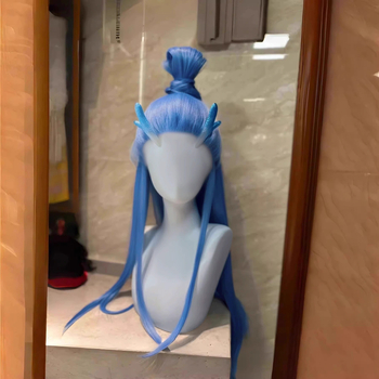 COS parucă Ao Bing — brand Carrie, stil cosplay, fibre rezistente la temperaturi înalte, mecanism de producție, model Ao Bing