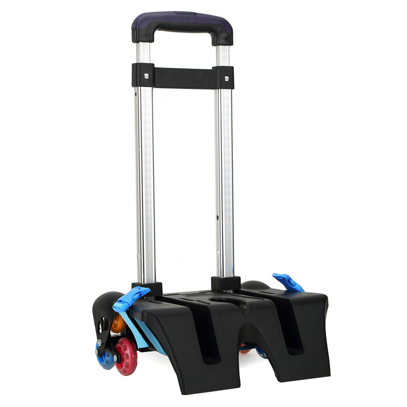 Paprastas mokyklos kuprinės priedas su traukimo strėle – unisex, pradinės mokyklos mokiniams; aliuminio lydinys, kvėpuojantis, sumažina apkrovą, individualus traukimo modelis