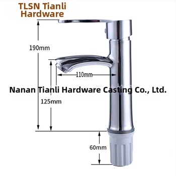 TLSN segisti valamukraan, tsinki sulam, keraamiline ventiil, 0–80°C, 0,8 MPa, mudel 1035