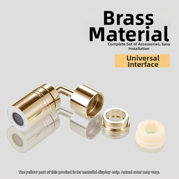 Sisemise keermestuse laiendamine kraanile – vask, aerator, kaasaegne minimalistlik stiil