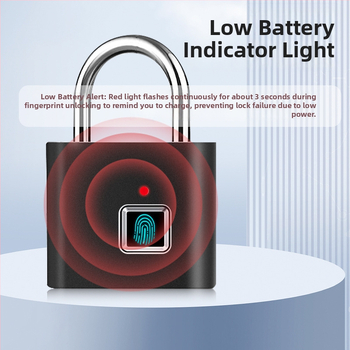 Chuangjia išmanusis piršto atspaudo užraktas iš nerūdijančio plieno, modelis g type, durims, studentų bendrabutyje spintelėms, lagaminams ir sandėliams