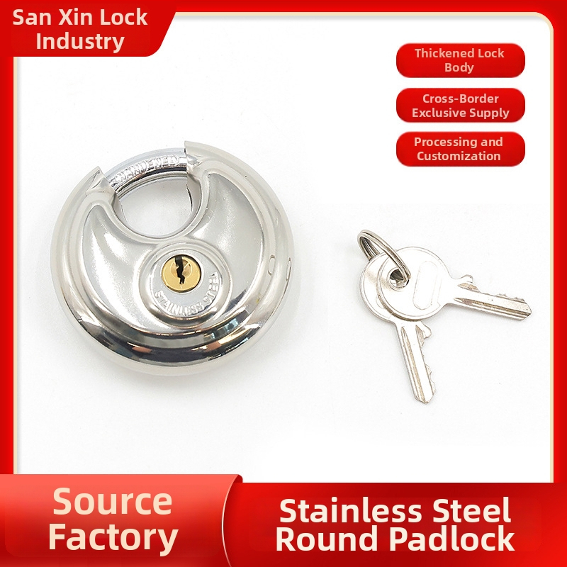 Namų naudojimui skirtas spyna, nerūdijančio plieno, modelis 201, Sanxin, tinkamas naudoti lauke namuose