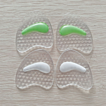 Predná podložka na prednú časť chodidla pre sandále a podpätky — PU materiál, dizajn včelího úľa, vyvýšená stielka, podložka pre sandále