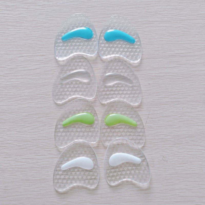 Predná podložka na prednú časť chodidla pre sandále a podpätky — PU materiál, dizajn včelího úľa, vyvýšená stielka, podložka pre sandále