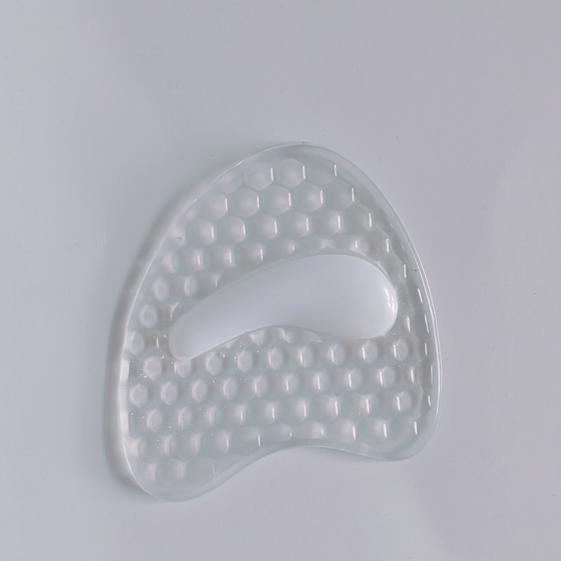 Predná podložka na prednú časť chodidla pre sandále a podpätky — PU materiál, dizajn včelího úľa, vyvýšená stielka, podložka pre sandále