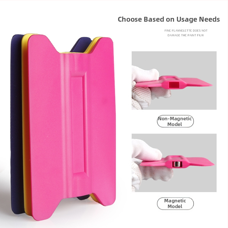 Baxifui skraperis automobilių plėvelei – plastmasė, magnetinis siurbimas sparno formos, be pritaikymo