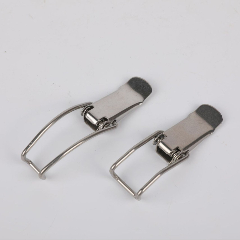 Duckbill csat övekhez, táskákhoz és poggyászokhoz — 1,6 mm vas, nikkelezett bevonat, 48 g, modern minimalista stílus, logónyomás elérhető