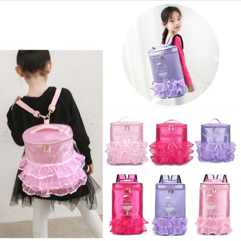 Laste tantsukott seljakott – nailon, veekindel, koormuse vähendamine, tähtedega trükk, polüestri vooder, lapsele sõbralik stiil