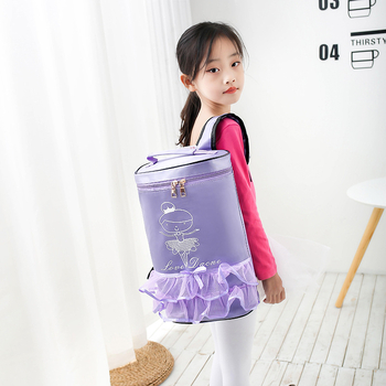 Laste tantsukott seljakott – nailon, veekindel, koormuse vähendamine, tähtedega trükk, polüestri vooder, lapsele sõbralik stiil