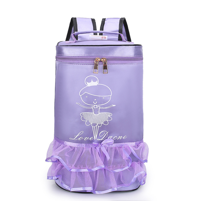 Laste tantsukott seljakott – nailon, veekindel, koormuse vähendamine, tähtedega trükk, polüestri vooder, lapsele sõbralik stiil