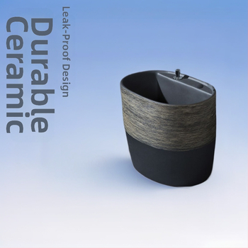 Keramikinis šluotų baseinas namų naudojimui su vandens tiekimu