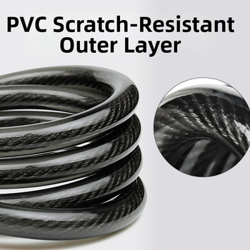 Penkių skaičių kombinuotas dviračio užraktas, prekės ženklas Jinku, modelis 420A, cinko lydinys, tinka dviračiams, kalnų dviračiams ir elektriniams dviračiams (svoris 355 g)