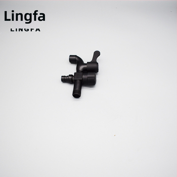 Mazgājamās mašīnas krāns ar keramiskā vārsta kodolu, cinka sakausējums, sienas uzstādīšana, modelis LF1035