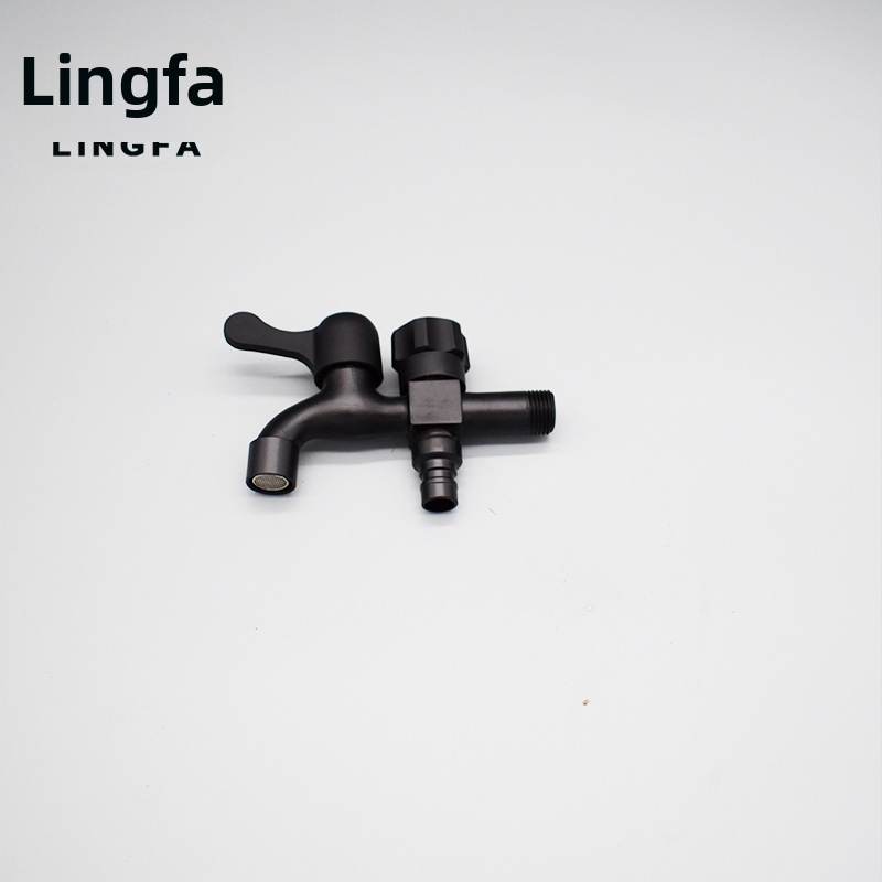 Mazgājamās mašīnas krāns ar keramiskā vārsta kodolu, cinka sakausējums, sienas uzstādīšana, modelis LF1035