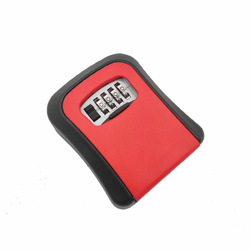 Mehaaniline võtmete ja paroolide kasti — dekoratiivne, metallkorpusega plastlukustusega kasti, mudel Password Box, kaasaegne minimalistlik stiil, lukustuse vardaga paksus 4.4