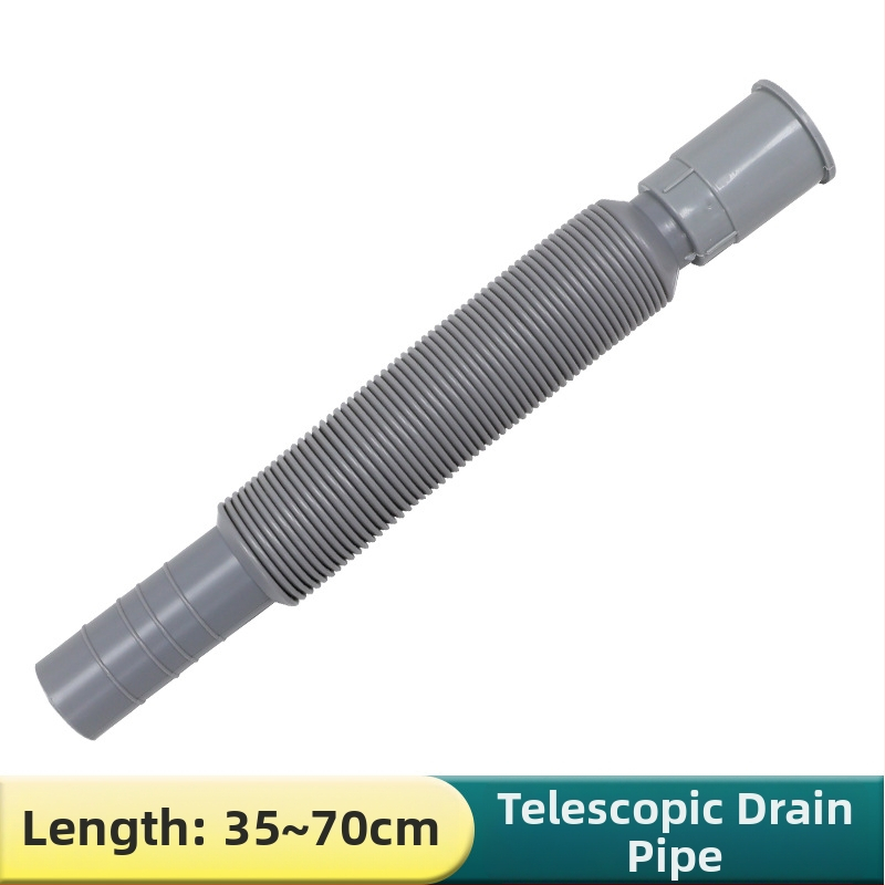 Universaalne teleskoopplastist drenaažitoru pesuvahendile flip-plaatidega; mudel XSQF-101, materjal PP+PVC, kuju: plasttoru, kohandatud töötlemine