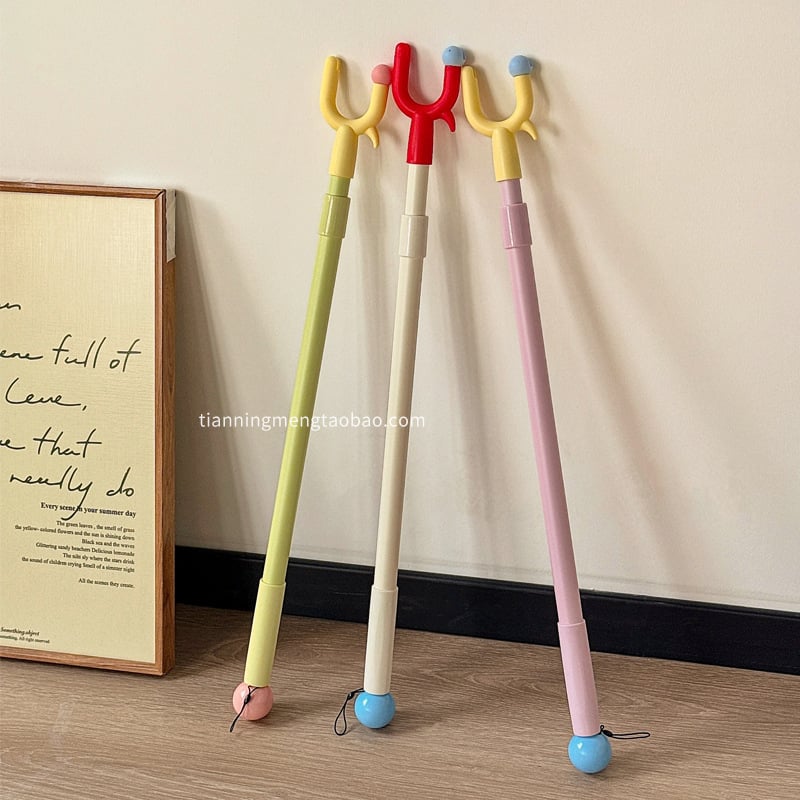 Tyč na sušenie bielizne, kovová, výsuvná, na balkón, Lemon book, moderný štýl