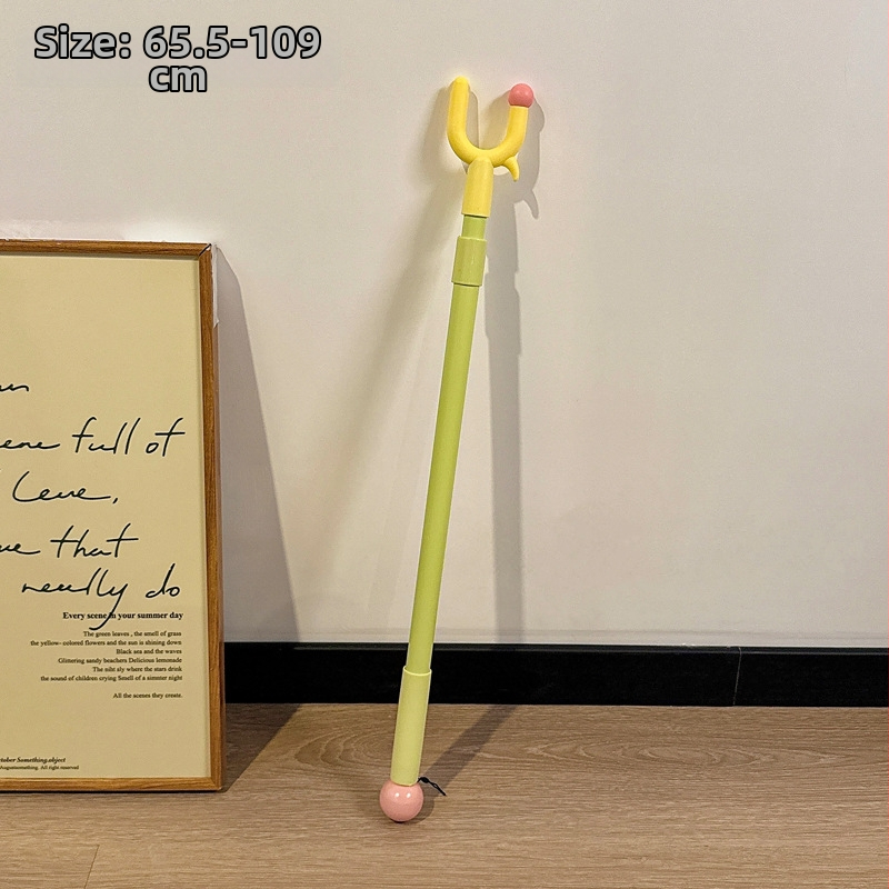 Tyč na sušenie bielizne, kovová, výsuvná, na balkón, Lemon book, moderný štýl