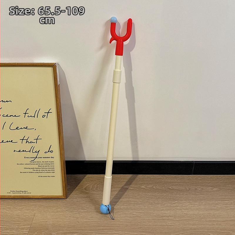 Tyč na sušenie bielizne, kovová, výsuvná, na balkón, Lemon book, moderný štýl