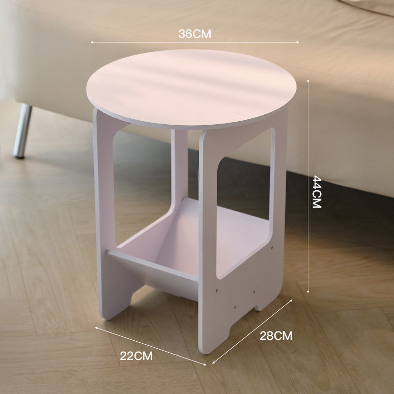 Europos stiliaus kavos staliukas su saugykla, kvadratinės formos kampas, viršutinė plokštė iš medžio-plastiko, medinis rėmas, be dažų, surinkimas reikalingas