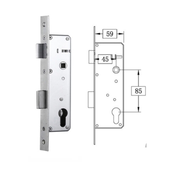 8545 Piršto atspaudų durų korpusas: itin greitas nuskaitymas <0,001 s, tarnavimo laikas 10000 ciklų, DC maitinimas, modernus minimalistinis dizainas, su raktu