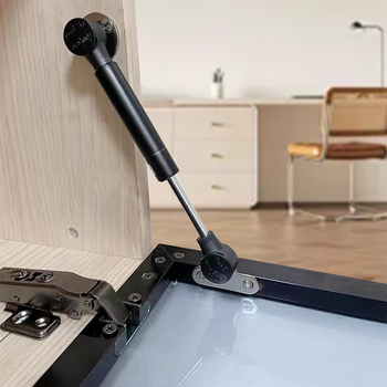 Ablakhoz és ajtókhoz – gázrugó alumínium kerettel – kompakt, 60N/80N, középpont távolság 145/160/270mm, alkalmas faliszekrényekhez, gardrobokhoz és könyvespolcokhoz