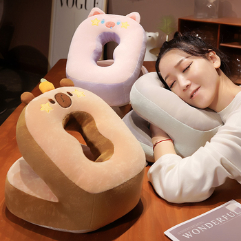 Jane Stack PP cotton pagalvė stalinio poilsio – mažas pagalvė šoniniam miegui biuro pertraukų metu, animacinis dizainas; Klasė C; neveikia pritaikymas; atskiras įpakavimas galimas