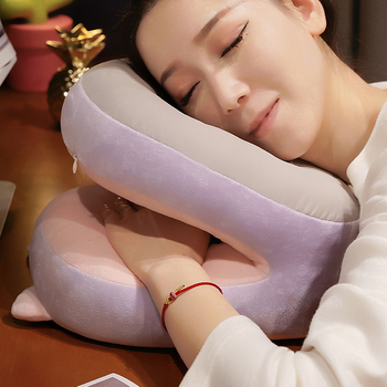 Jane Stack PP cotton pagalvė stalinio poilsio – mažas pagalvė šoniniam miegui biuro pertraukų metu, animacinis dizainas; Klasė C; neveikia pritaikymas; atskiras įpakavimas galimas