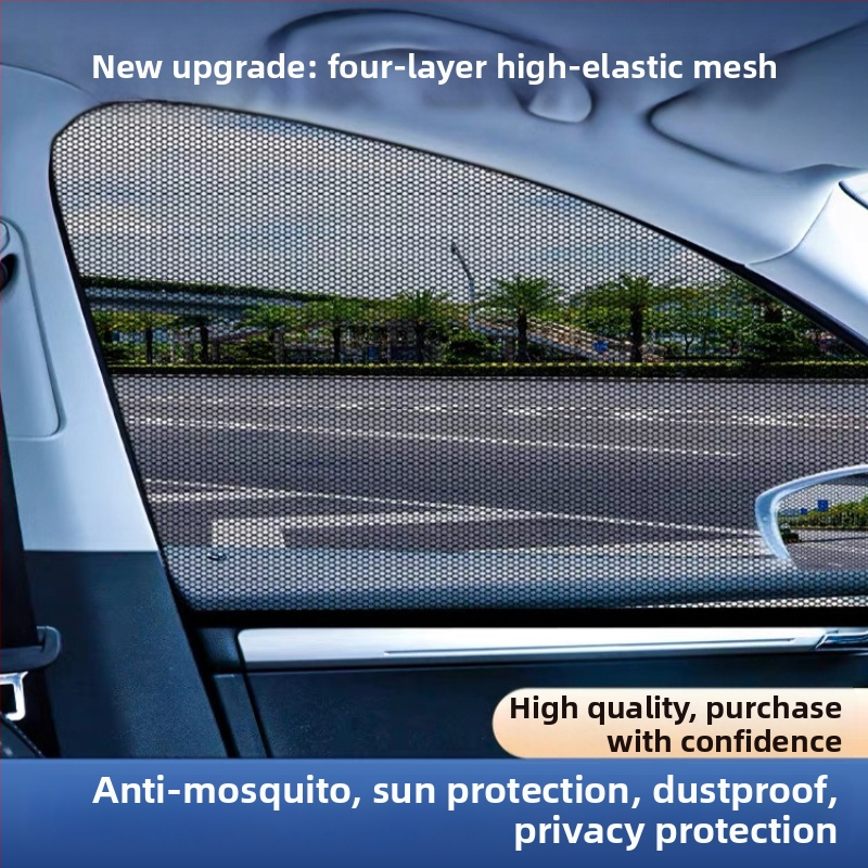 Automobilio lango uodų tinklas – marlės tipo tinklas, atidarymas 0.01, vielos skerspjūvis 0.01, tarnavimo laikas 3 metai, prekės ženklas dbd