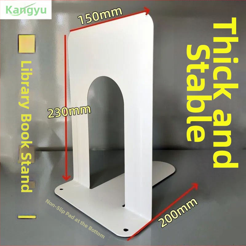 Plieninė knygų lentyna – šiuolaikiškas minimalistinis dizainas, modelis Bookshelf, prekės ženklas Kang yuxiang