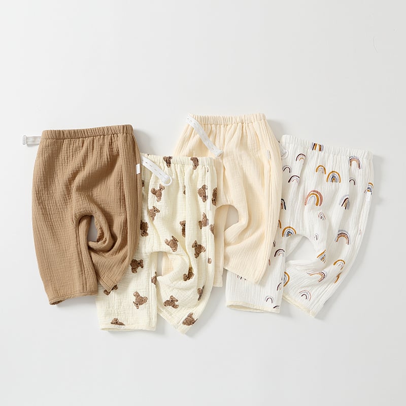 Unisex wc-harjutuspüksid väikelastele — hingav puuvillane lõng, pestav, sobib 0–3-aastastele (kuni 14 kg), suvine kerge disain