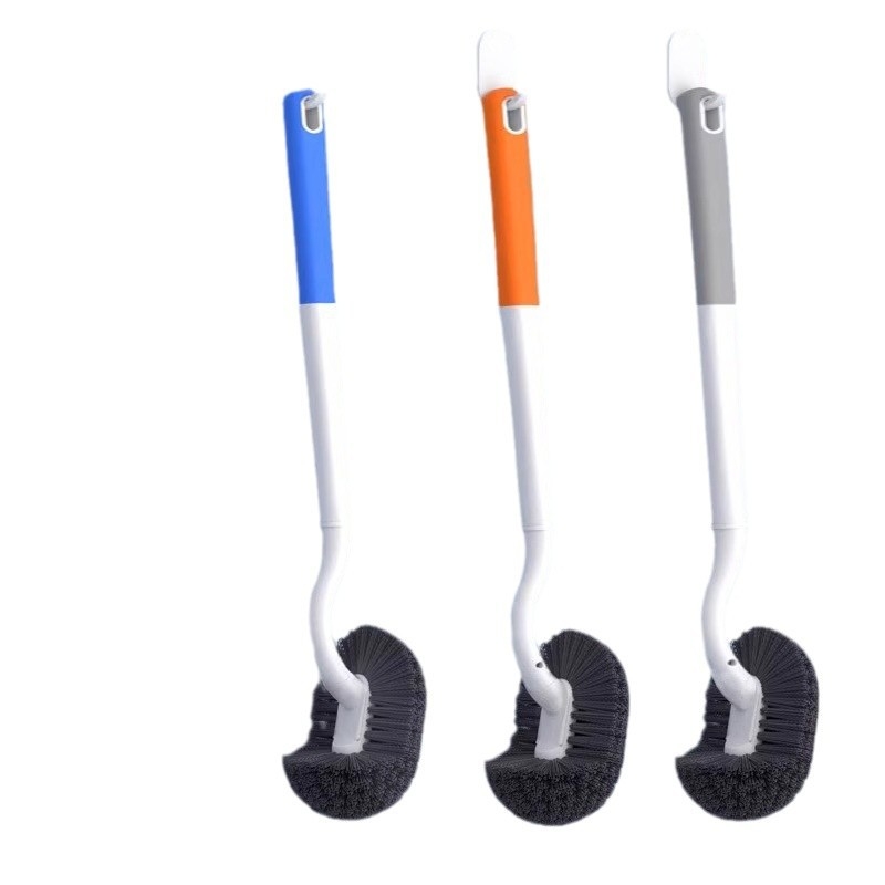 Kefa na toaletu, nástenná, s dlhým držadlom, plastová, 80 g