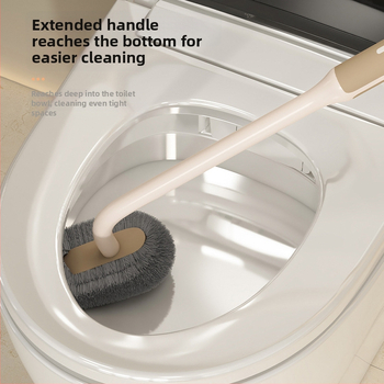 Kefa na toaletu s mäkkými štetinami, nástenné zavesenie, dlhá rúčka – pre domácnosť, čistenie bez mŕtveho uhla; Pôvod Yiwu; Materiál plast; Hmotnosť 125 g; Balenie 0pp vrecko + zväzovací drôt; Množstvo: 1