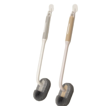 Kefa na toaletu s mäkkými štetinami, nástenné zavesenie, dlhá rúčka – pre domácnosť, čistenie bez mŕtveho uhla; Pôvod Yiwu; Materiál plast; Hmotnosť 125 g; Balenie 0pp vrecko + zväzovací drôt; Množstvo: 1