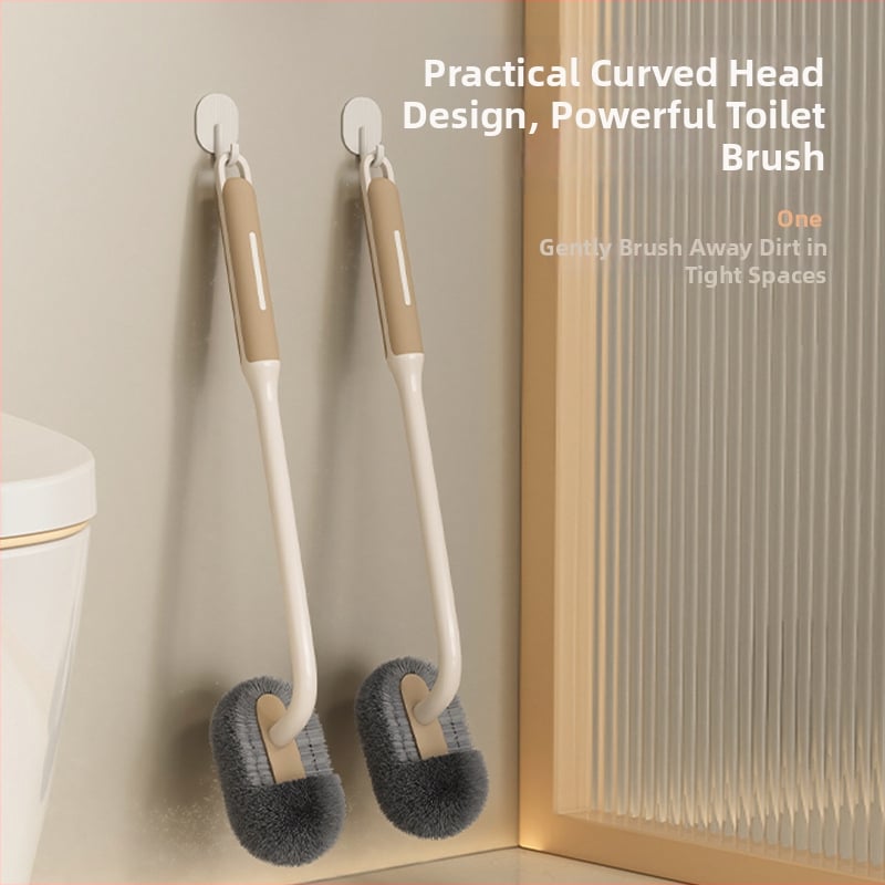 Kefa na toaletu s mäkkými štetinami, nástenné zavesenie, dlhá rúčka – pre domácnosť, čistenie bez mŕtveho uhla; Pôvod Yiwu; Materiál plast; Hmotnosť 125 g; Balenie 0pp vrecko + zväzovací drôt; Množstvo: 1