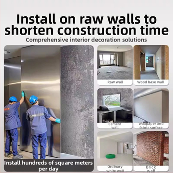 Stenový panel – bambusovo-uhlíkové vlákno, bezšvové spojenie, zvuková izolácia 30 dB, tepelná vodivosť 0,15 W/mK