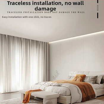 Integratsiooniline seinapaneelide süsteem PVC bambus-puitpaneelidega, Buckle plate mudel, sile stiil, Uus Hiina stiil, bränd Shunzhi