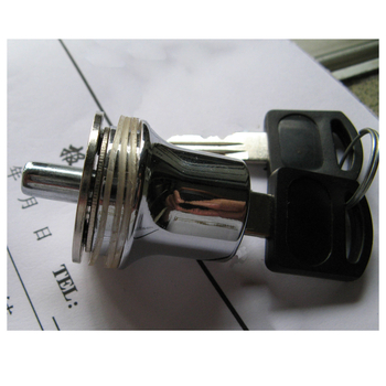 Κλειδαριά γυάλινης συρόμενης πόρτας, Push-To-Open, κλειδαριά για εκθετήρια και κοσμηματοπωλεία, μοντέλο 231, κράμα ψευδάργύρου