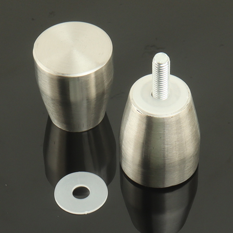 Set hardware despărțitoare de toaletă: oțel inoxidabil, pereche de mânere de ușă, balamale; finisaj periat; Sowegu