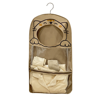 Crtić stil zidni organizator za pohranu – za donje rublje i kozmetiku, EVA + poliester, model 01b1608, višestruka namjena