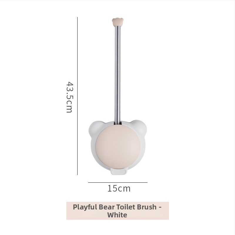 Bear sada kefy na záchod, nástenné uchytenie, dlhá rúčka, plast, kúpeľňa, uvedená na trh v jeseni 2020