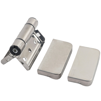 Balama pentru separatoare de toalete publice, oțel inoxidabil 304, arc, închidere automată