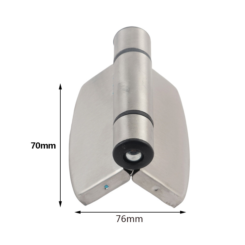 Balama pentru separatoare de toalete publice, oțel inoxidabil 304, arc, închidere automată