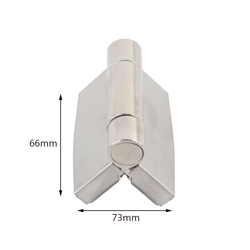 Balama pentru separatoare de toalete publice, oțel inoxidabil 304, arc, închidere automată