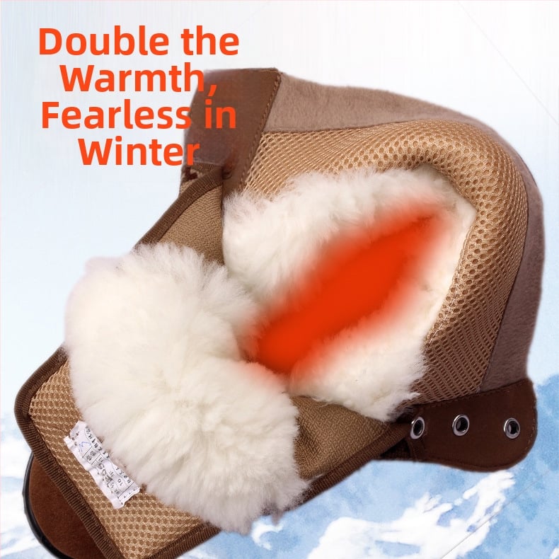 Unisex talvevälised kõrge varbaosaga jalanõud, libisemiskindla paksu tallaga, polüestrist kangas, isoleeritud külma eest, sobivad matkamiseks ja talviseks spordiks